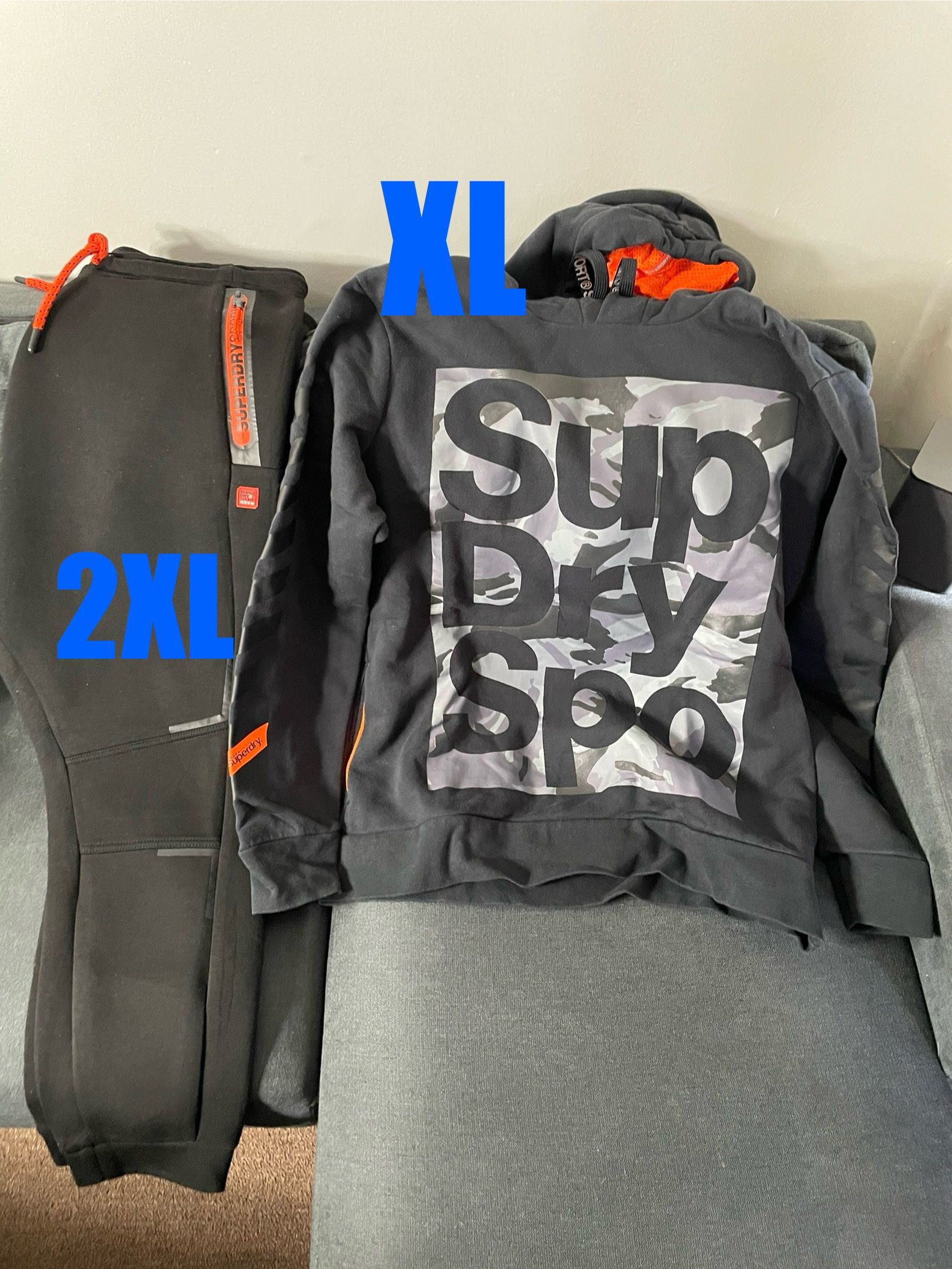 Superdry Jogger And hoody Set