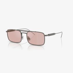 Brunello Cuccinelli Eyewear BC1006T Titanium Satin Gunmetal Brand New with Tags