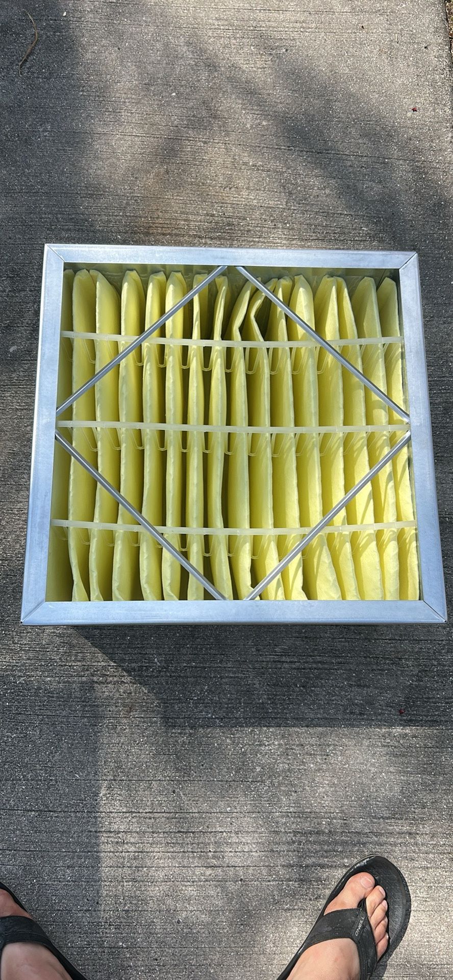 24x24x12 Flanders Precisionaire Rigid Air Filters