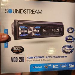 Bluetooth New With Warranty Radio 