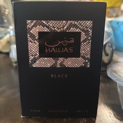 Hawas black for him