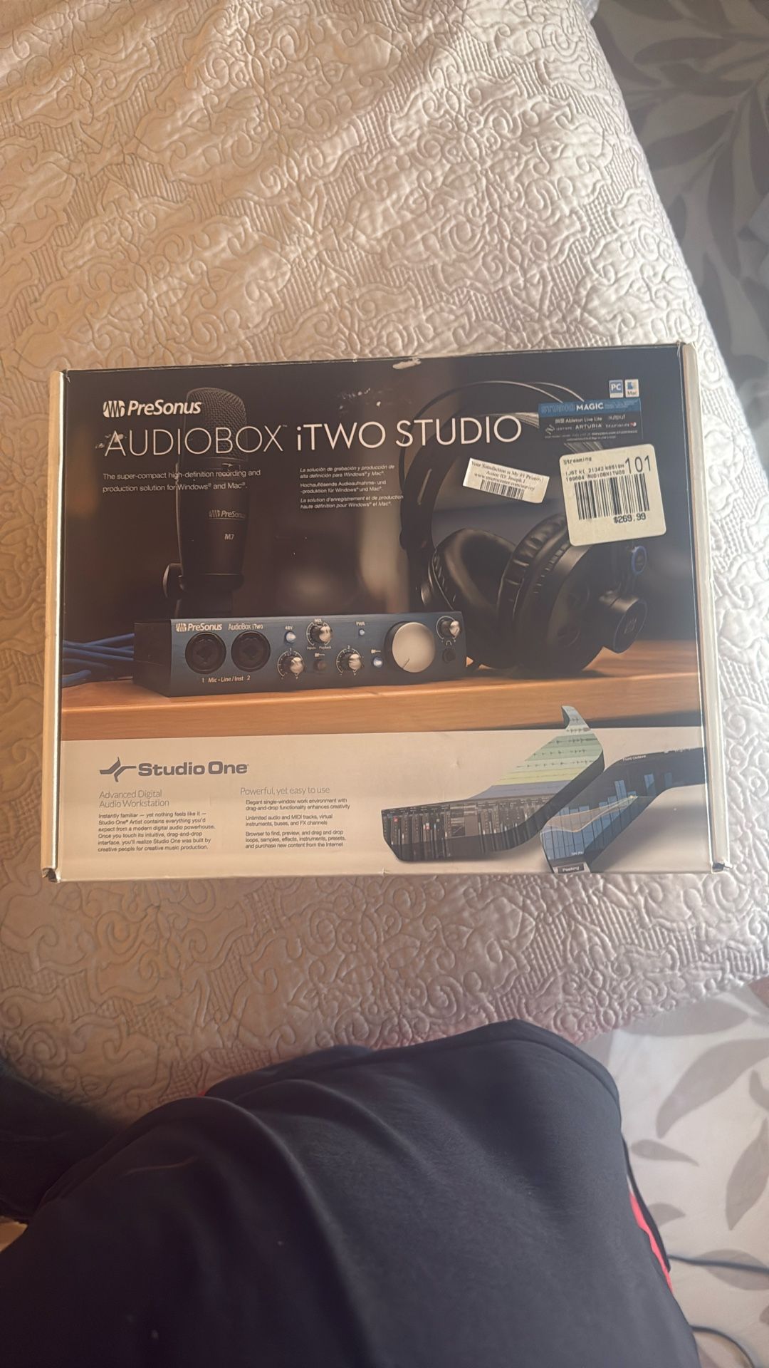 PreSonus Audio box iTwo Studio, Studio One $125