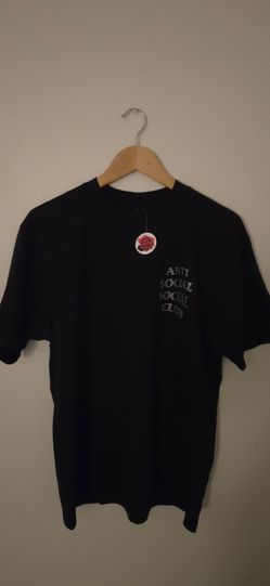 Anti Social Social Club Black Rhinestone Tee