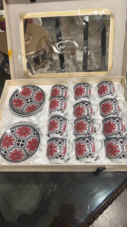 12 coffee cups for Turkish oe espresso coffee