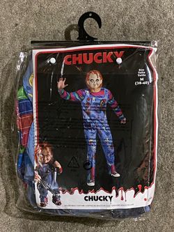 Chucky Deluxe Adult Halloween Costume Size M