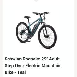 Schwinn Electric Bike Like New 