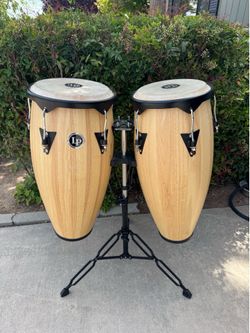 LP Congas with Stand