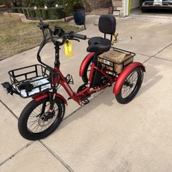 Mooncool TK Pro Electric Trike — Brand New / Only 5–10 Min Use 