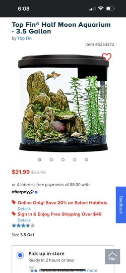 3.5 Gallon Aquarium