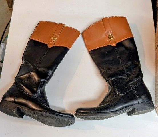 Tommy Hilfiger Riding Boots, Women's Size 9 M
