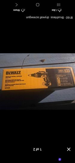 New Brushless drywall screwgun