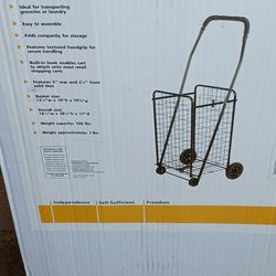 Brand new foldable grocery cart