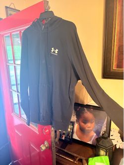 Black under armor Zip-up jacket