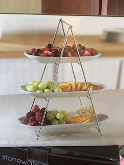 Serving rack