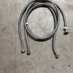 Hot And Cold Washer Hoses.