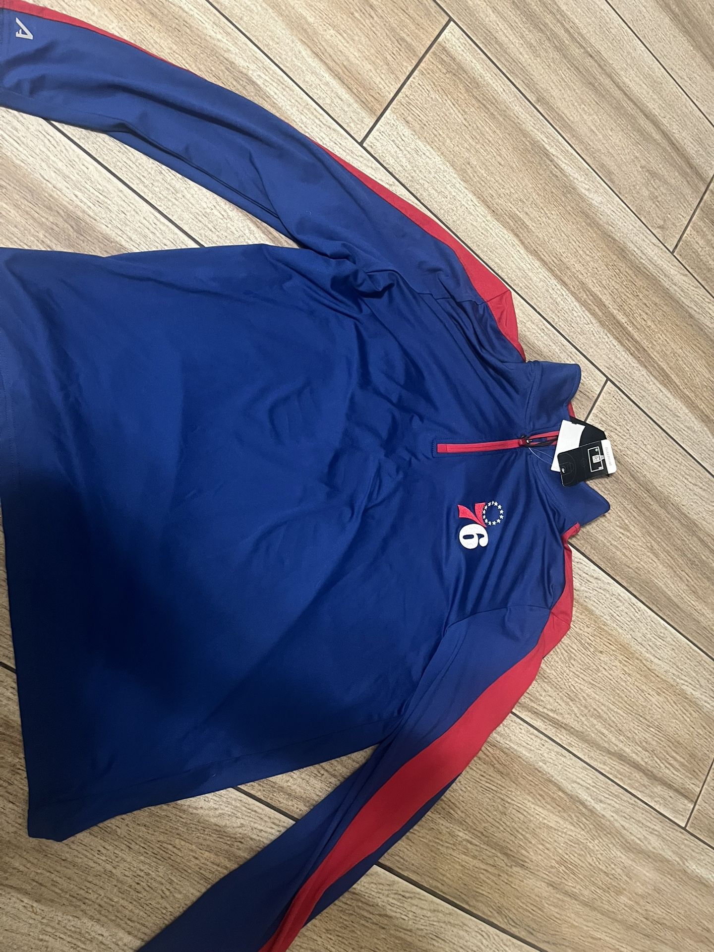 Antigua Philadelphia 76ers 1/4 Zip