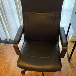 NEW Black Adjustable Height Swivel Rolling Desk Chair 