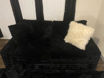 Black couch