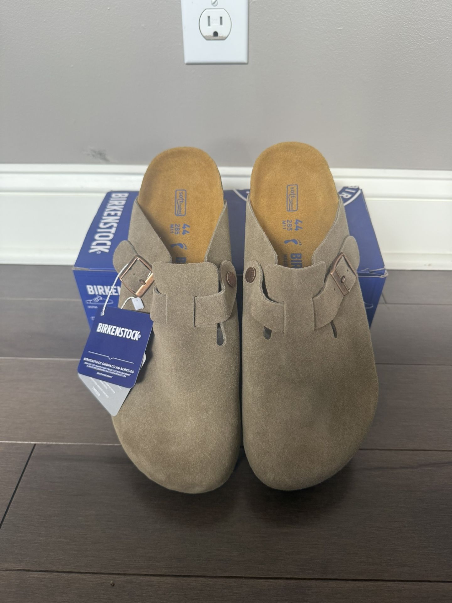 Birkenstock Boston Clogs Eur44 Men’s 11 Taupe