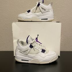 Jordan 4 Purple Metallic 