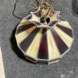 Stained Glass Hanging Light 