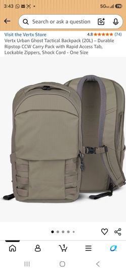 Urban Ghost Pack 20L Backpack