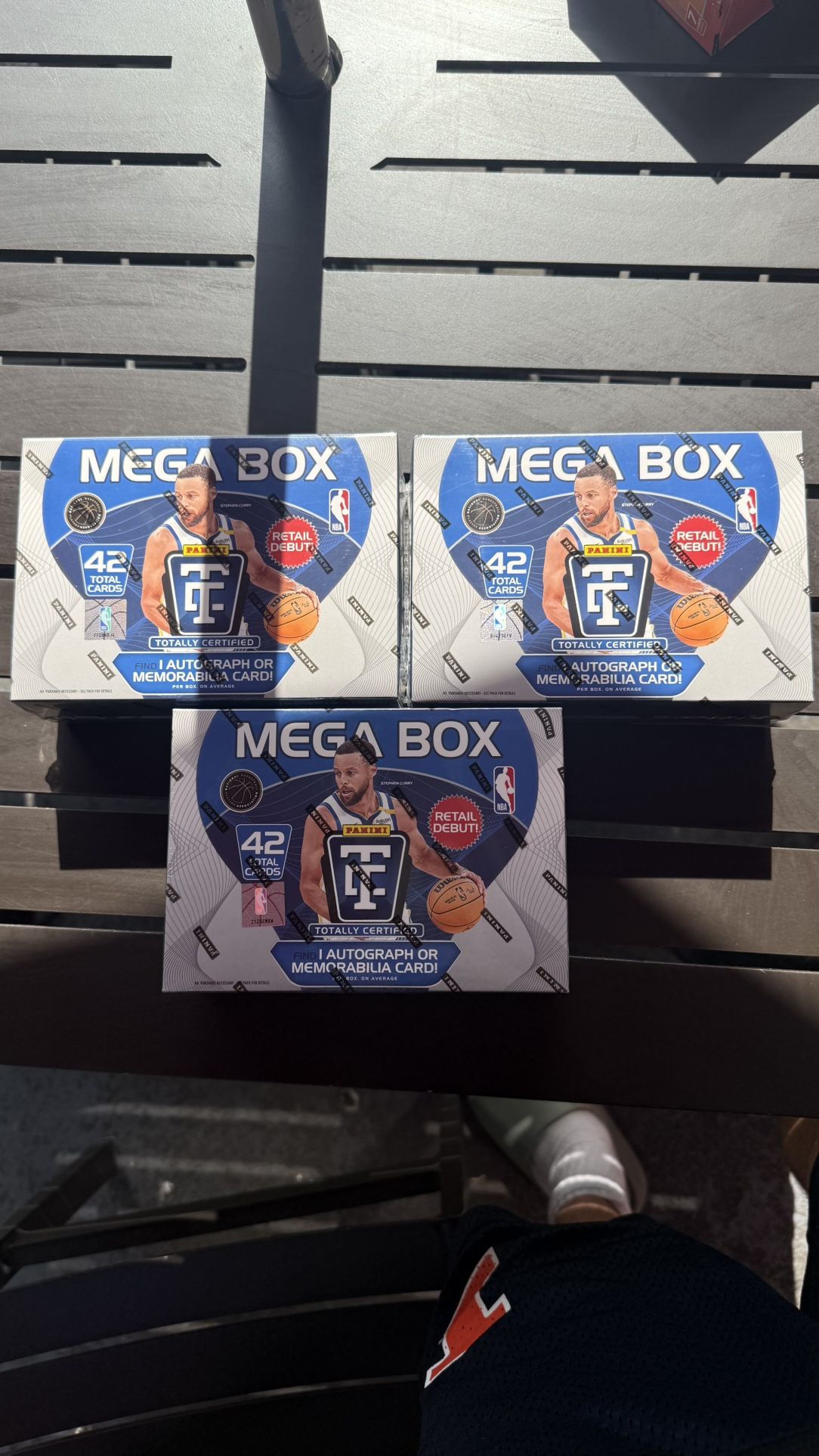 Panini 2024-25 NBA Totally Certified Mega Box Sealed Lot Of 3