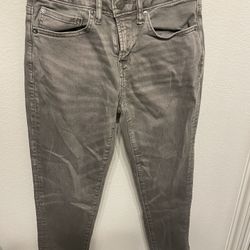 American Eagle Adult Gray Pants Size 26x28in