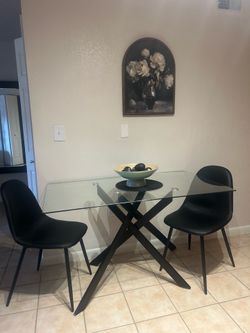 Dining table for a small apartment or a small kitchen