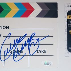 CANDACE CAMERON BURE SIGNED AUTOGRAPHED TV SHOW CLAPBOARD FULL HOUSE JSA COA 1/1