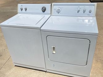 Roper washer and kenmore dryer electric heavy duty