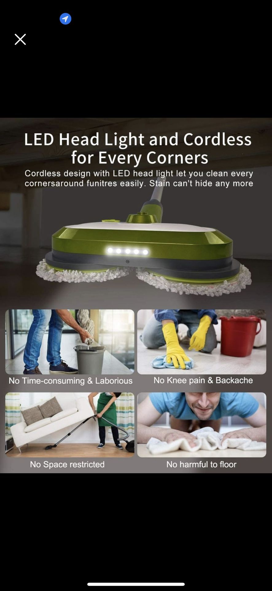 new Cordless Electric Mop