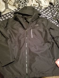 Northface hooded jacket xxl