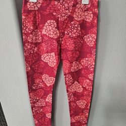 Lularoe One size Heart Leggings