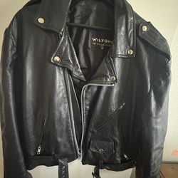 Wilson’s Leather Motorcycle Jacket Large