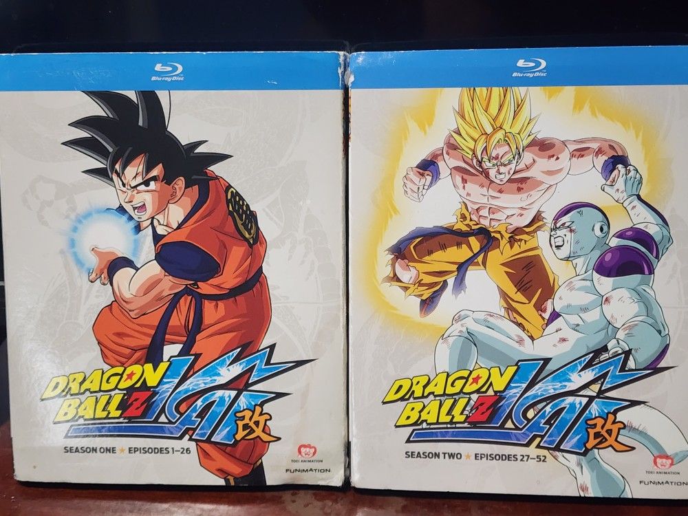 Dragon Ball Z Kai Season 1 & 2 BLU RAY
