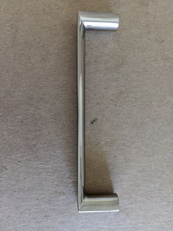Brushed nickel drawer pulls. Brand new