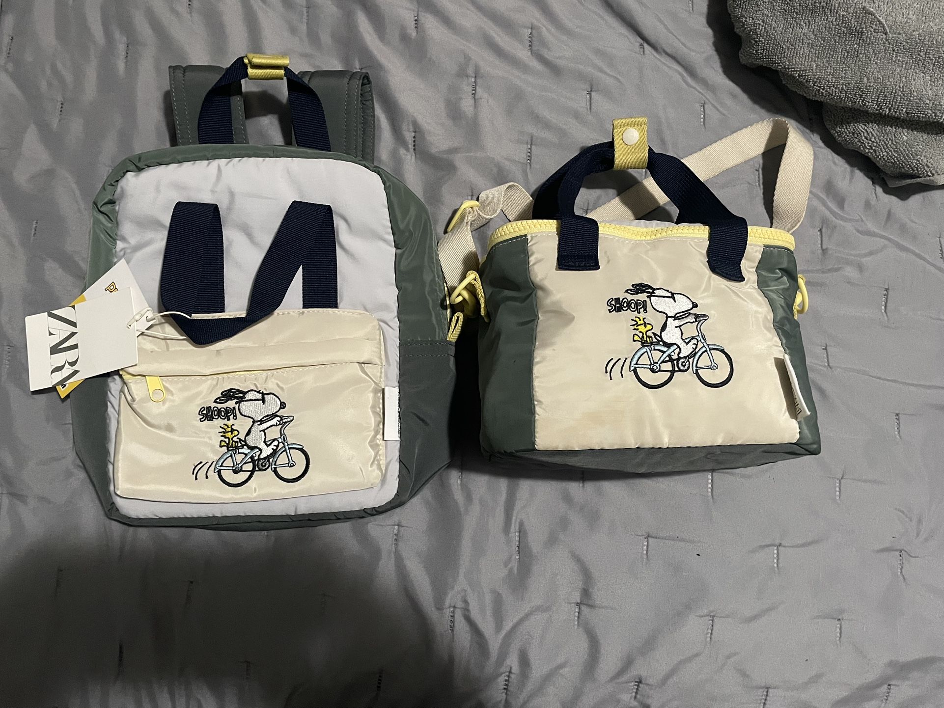 Toddler backpack and lunch bag