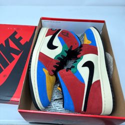 Jordan 1 Retro Mid Fearless Blue The Great 11.5 Men’s
