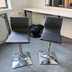 Bar And Salon Stools Adjustable 
