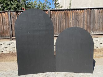 Round Back Drops