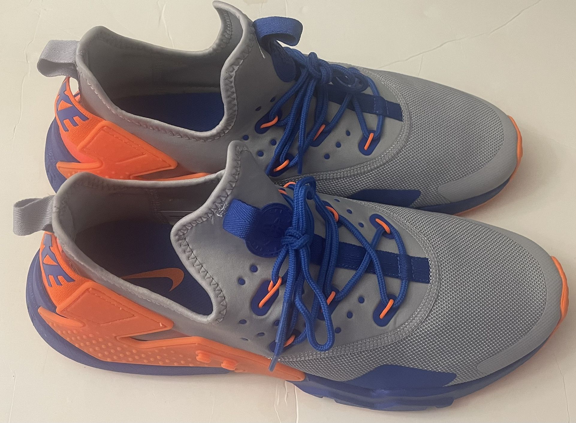 Brand New Nike Air Huarache Drift Grey/Blue/Orange AH7334 005(size 13)