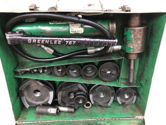 Greenlee knockout set 1/2”-4” No.7310