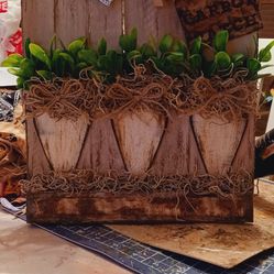 Cute Carrot Patch Sign,  1ft. Tall