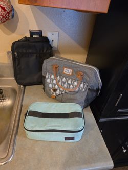 3 -Insulated Lunch Bags