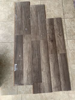 Gray Wood-Look Vinyl Plank Flooring