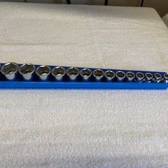 Cornwell 1/2 Inch 6 Point Shallow Socket Set