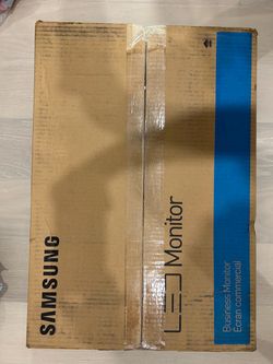 NEW Samsung LED Business Monitor + Logitech Keyboard