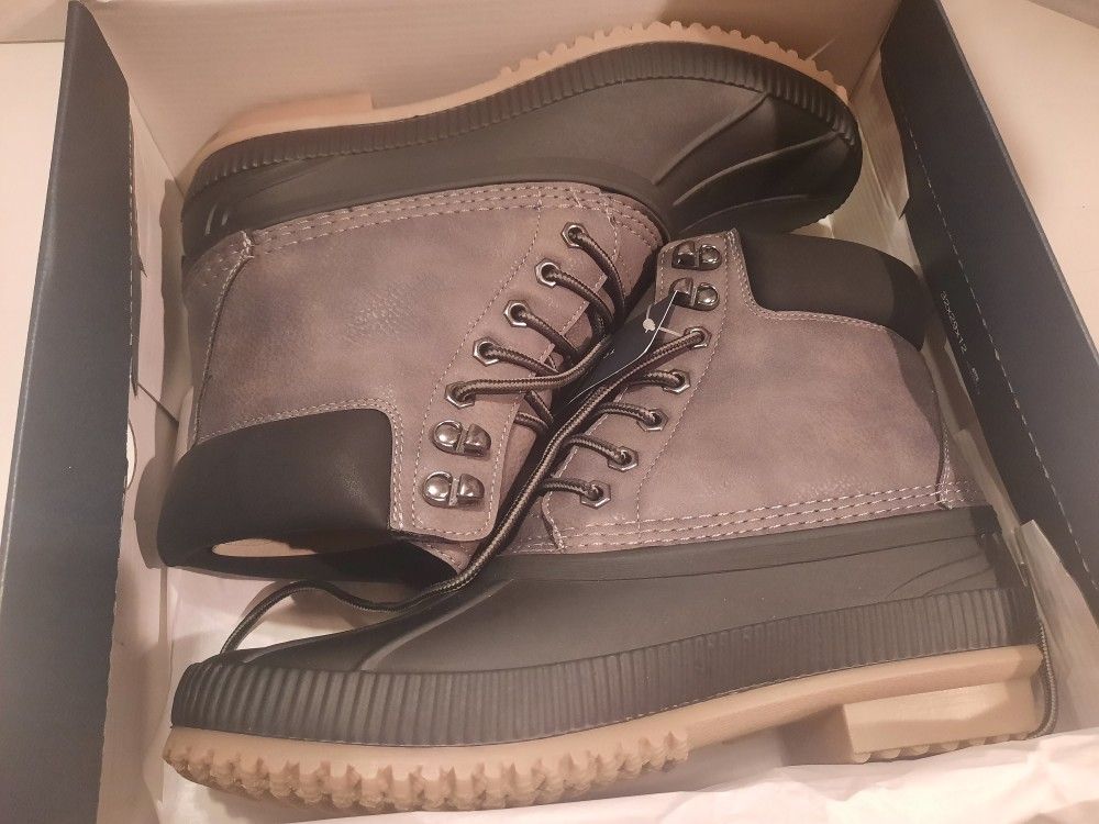 Tommy Hilfiger Colins 2 Dark Gray Men’s Boots size 9M
