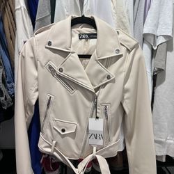 Zara Faux Leather Jacket